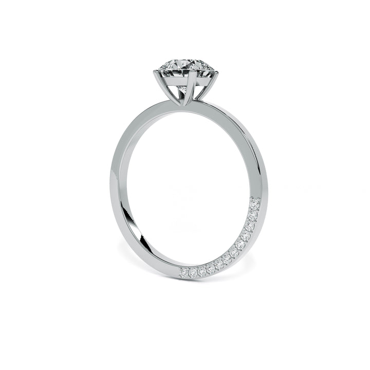 The Contour 9KT Gold Lab Grown Diamond Ring - 3