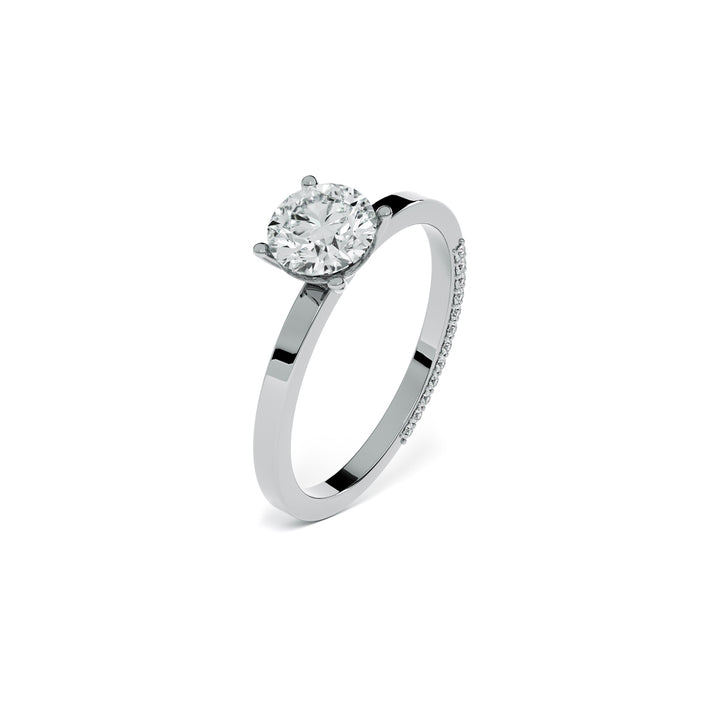 The Contour 9KT Gold Lab Grown Diamond Ring -  4
