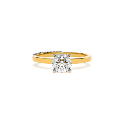 The Contour 9KT Gold Lab Grown Diamond Ring