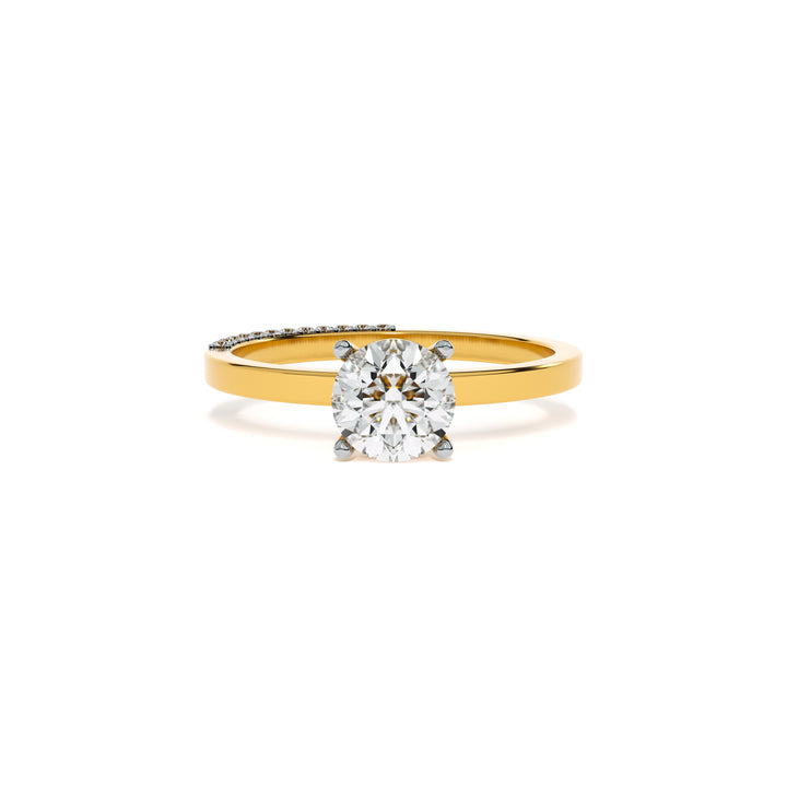 The Contour 9KT Gold Lab Grown Diamond Ring - 5