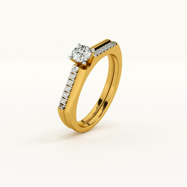 Split Shank Lab-Grown Diamond Customizable Ring