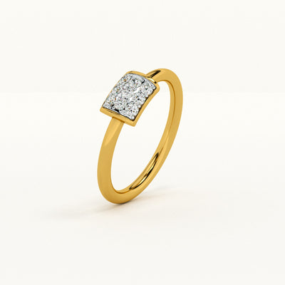 Golden Prism Lab-Grown Diamond Customizable Ring