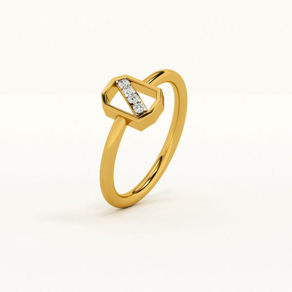 Radiant Path Lab-Grown Diamond Customizable Ring