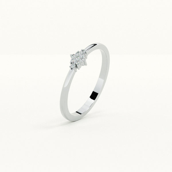 Divine Glow Minimal 0.05 carat Lab Grown Diamond Ring