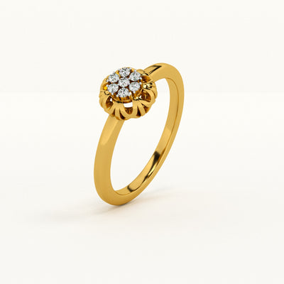 Marigold Spark Lab-Grown Diamond Customizable Ring