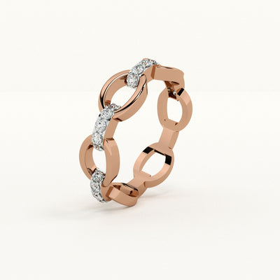 Eternal Link Lab-Grown Diamond Customizable Ring
