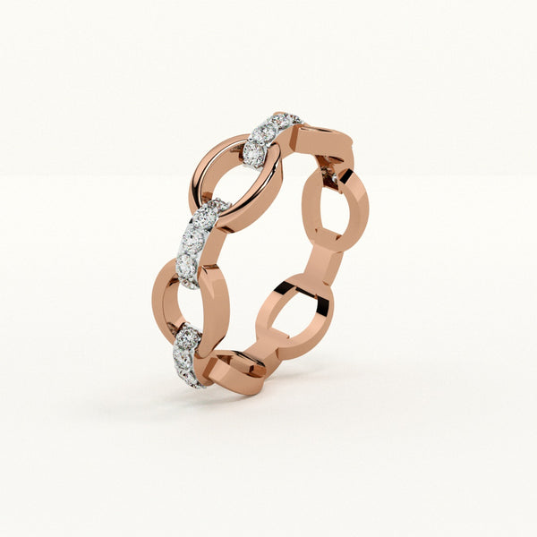 Eternal Link Lab-Grown Diamond Customizable Ring
