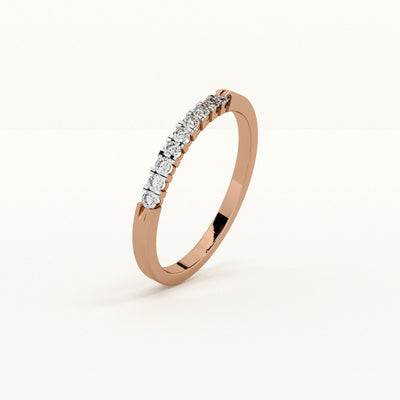 Ecliptic Grace Lab-Grown Diamond Customizable Ring