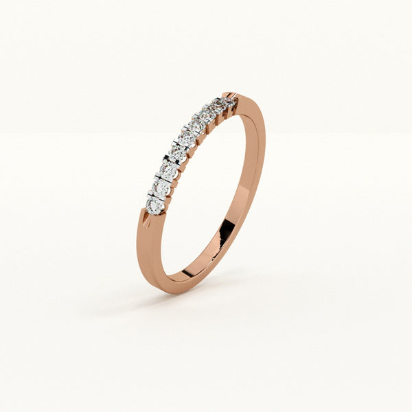 Ecliptic Grace Lab-Grown Diamond Customizable Ring