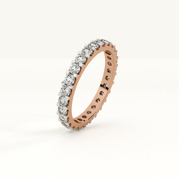 Radiant Crest 6KT 1.26 Carat lab-Grown Diamond Band