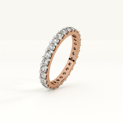 Radiant Crest Lab-Grown Diamond Customizable Ring