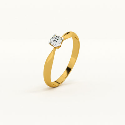 Elysian Spark Lab-Grown Diamond Customizable Ring