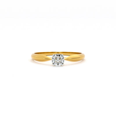 Elysian Spark 9KT Gold Lab Grown Diamond Ring