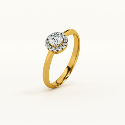 Ethereal Bloom Lab-Grown Diamond Customizable Ring