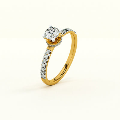 Rose Radiance Lab-Grown Diamond Customizable Ring