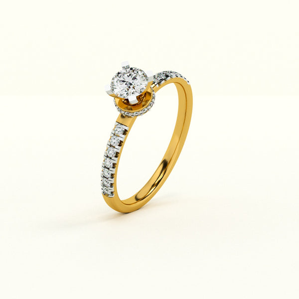 Rose Radiance Lab-Grown Diamond Customizable Ring