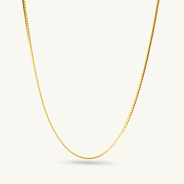 Minimalist Twisted Chain for Men