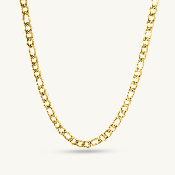 Gold Figaro Chain for Men