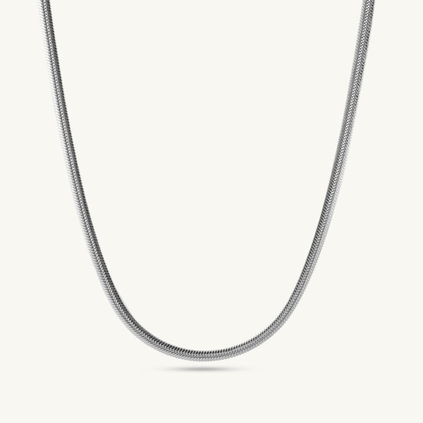 Silver Snake Chain for Men