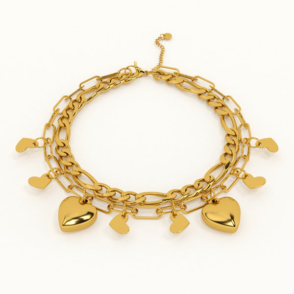 Heartstrings Luxe Gold Bracelet