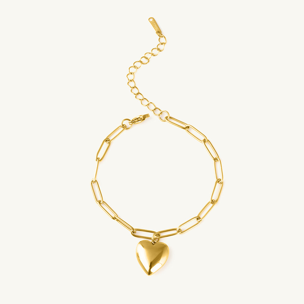 Heartbeat Chain Bracelet