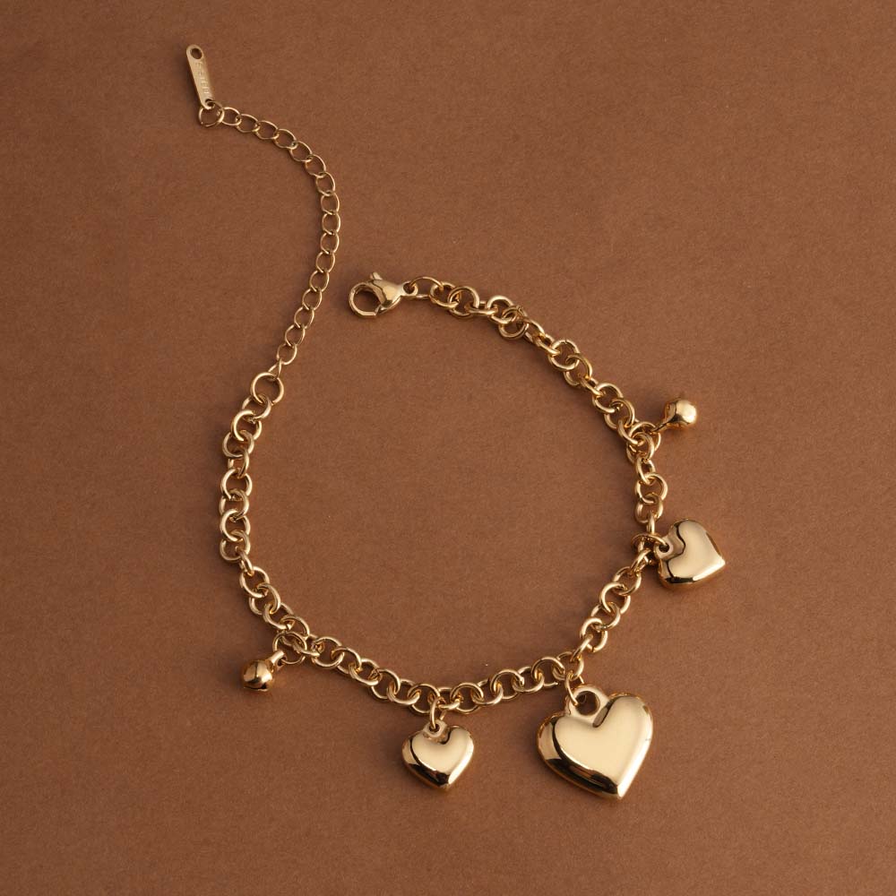 Multiple Love Charm Bracelet - view 4