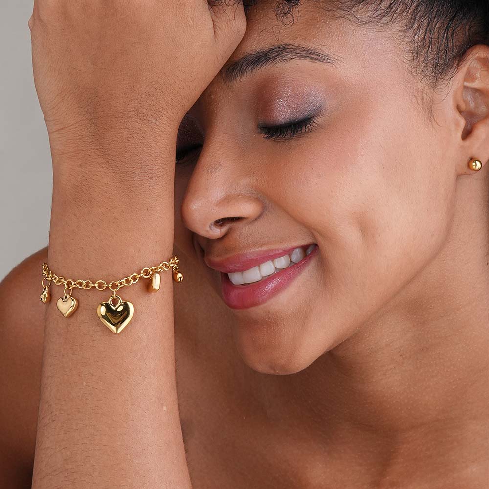 Multiple Love Charm Bracelet - view 6