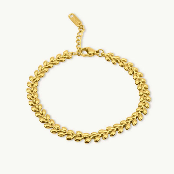 Sunlit Droplets Chain Bracelet