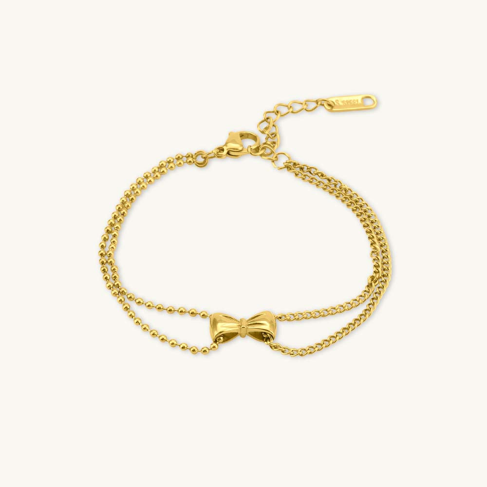 Timelocked Bow Elegance Bracelet