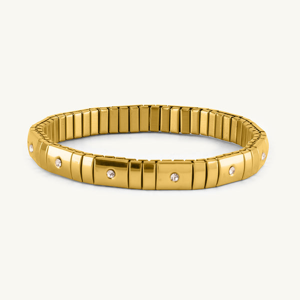 Golden Grid Bracelet
