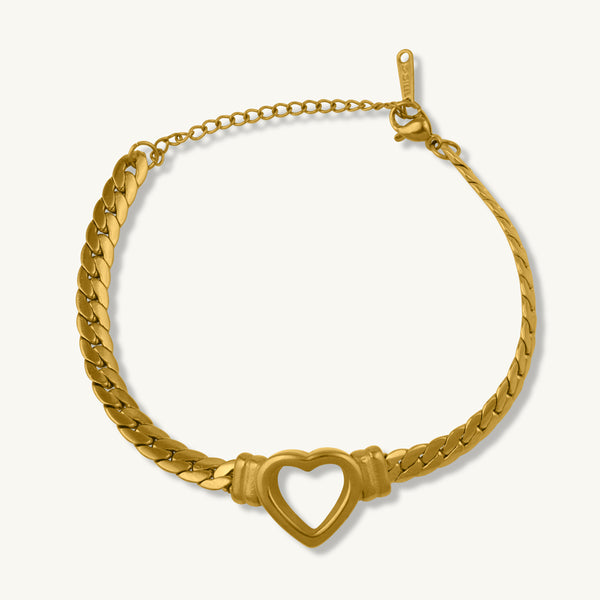 Boldly Beloved Gold Bracelet