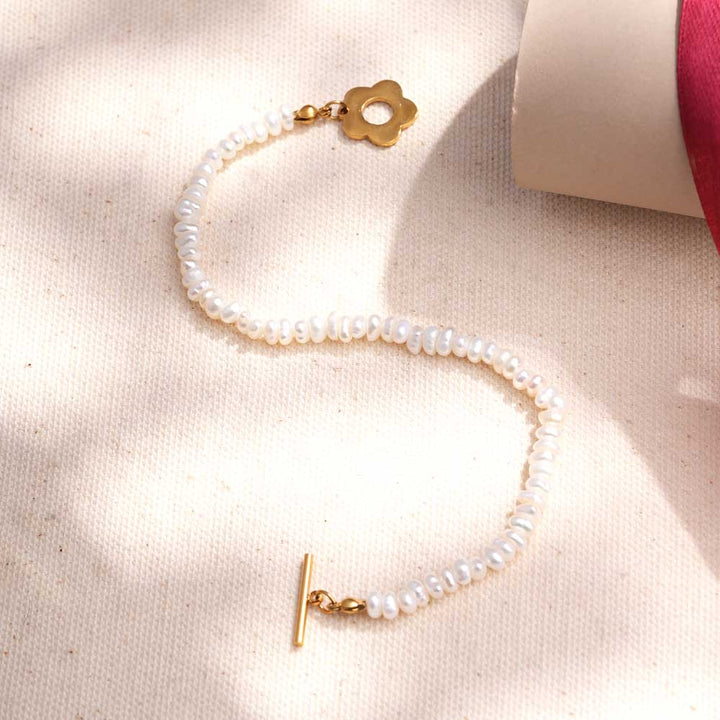 Petal Clasp Bracelet - 1