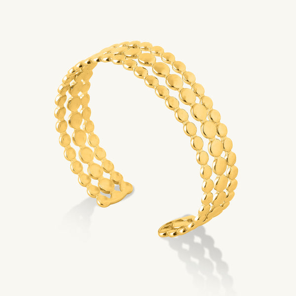 Twisted Gold Rope Kada