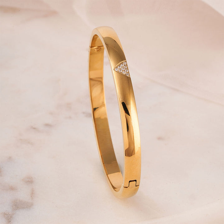 Shiny Tiny Stone Bangle Bracelet-3