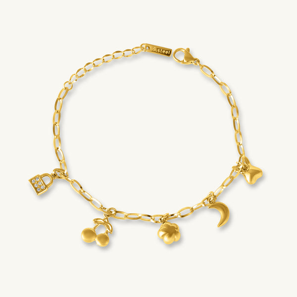 Timeless Multi Charm Bracelet