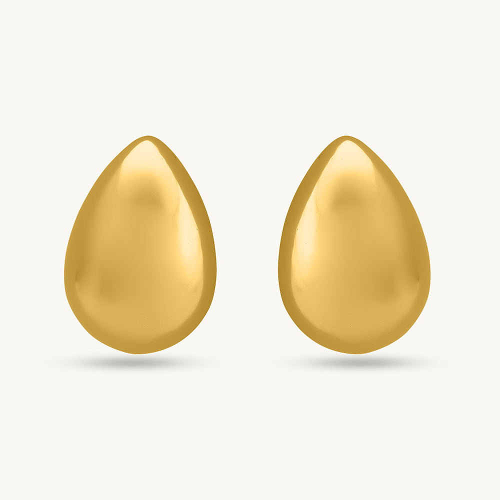 Bold Drop Stud Earrings