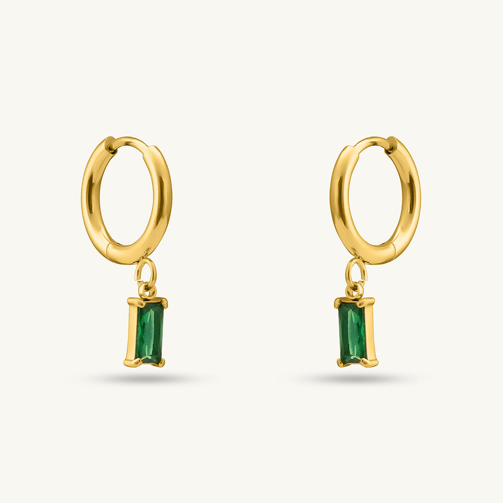 Green Gemstone Charm