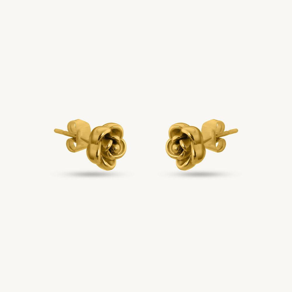 Petalia Gold Studs