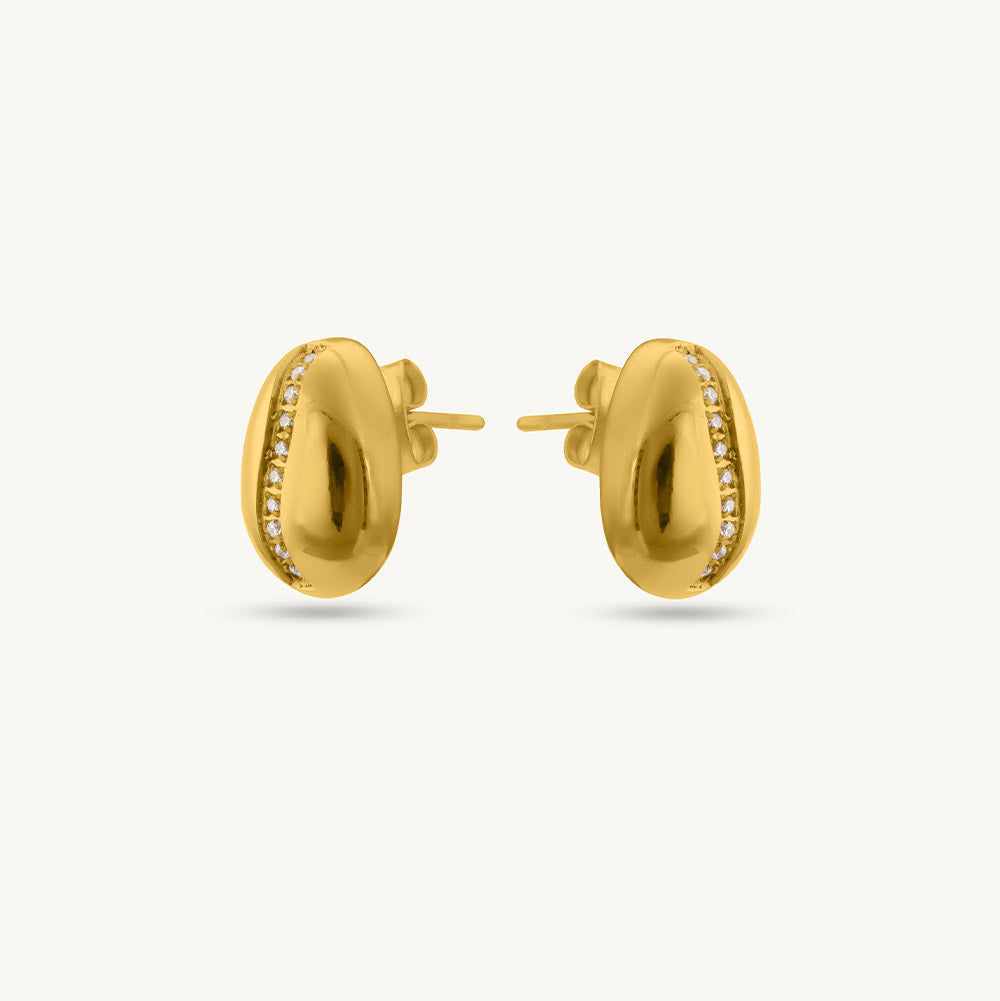 Luxe Bean Studs