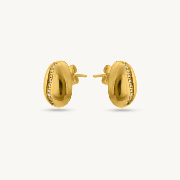 Luxe Bean Studs