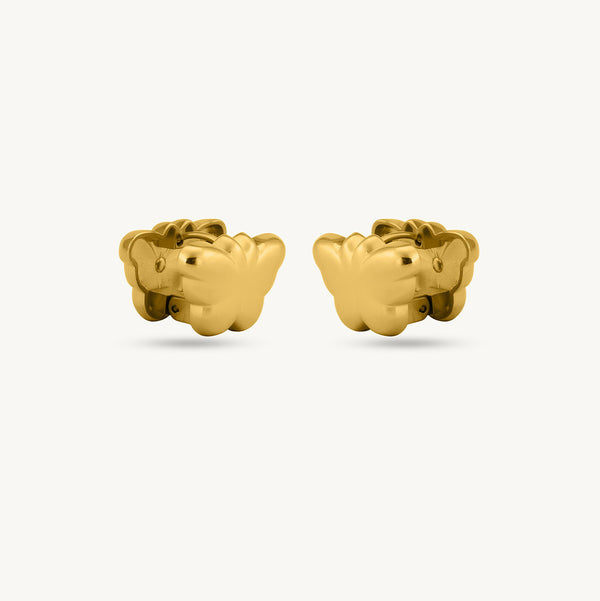 Golden Flutter Studs