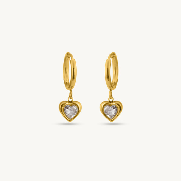 Gemini Heart Hoops