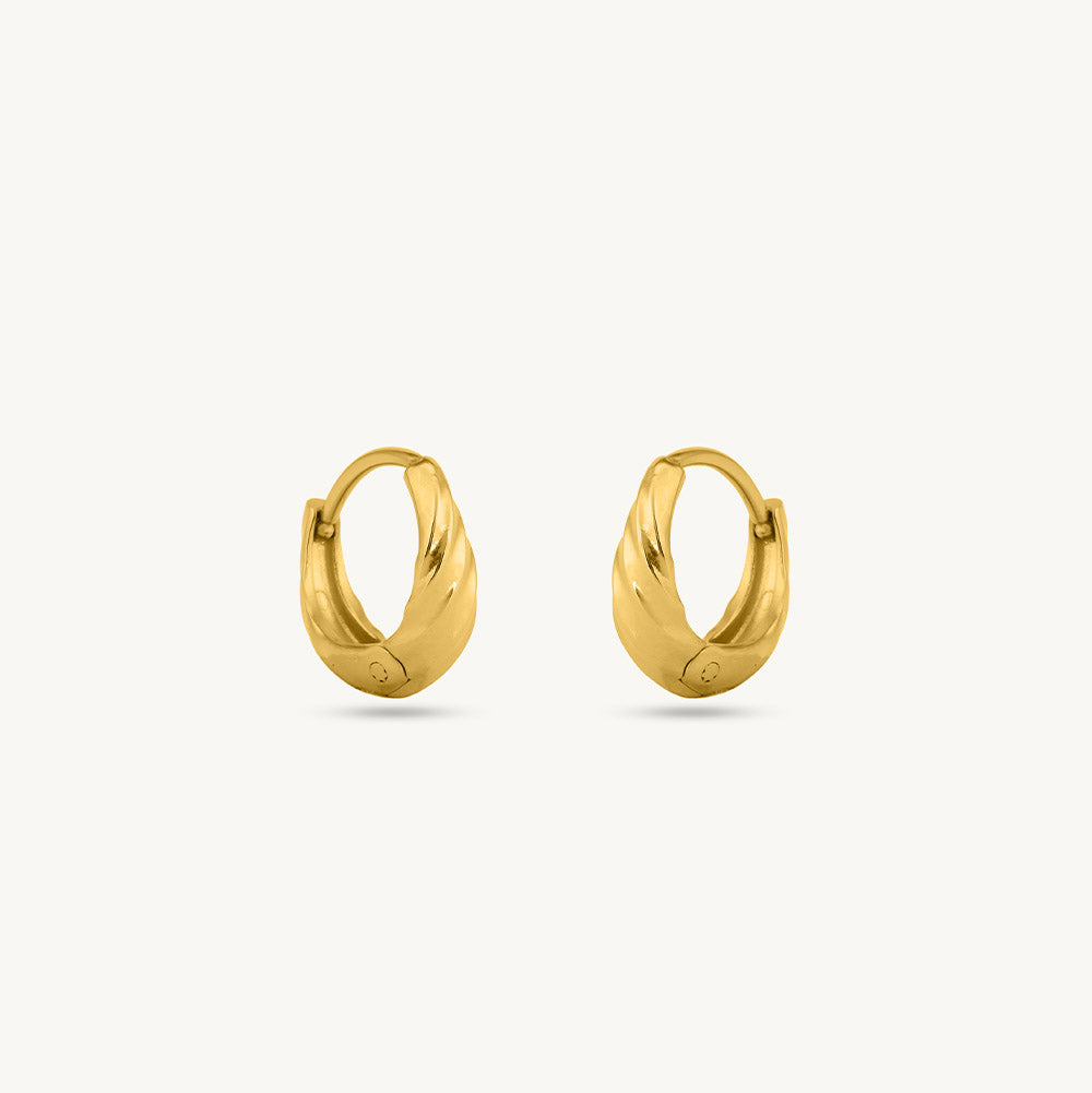 Twirl Luxe Hoops
