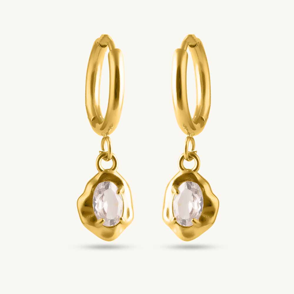 Lava Gleam Hoops