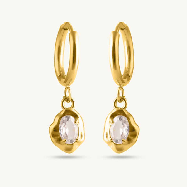 Lava Gleam Hoops