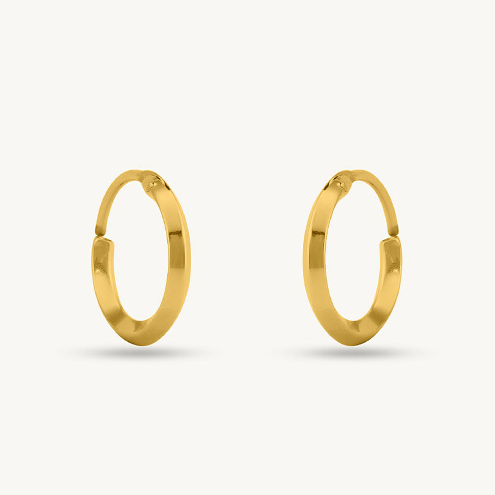 Prisma Gold Hoops