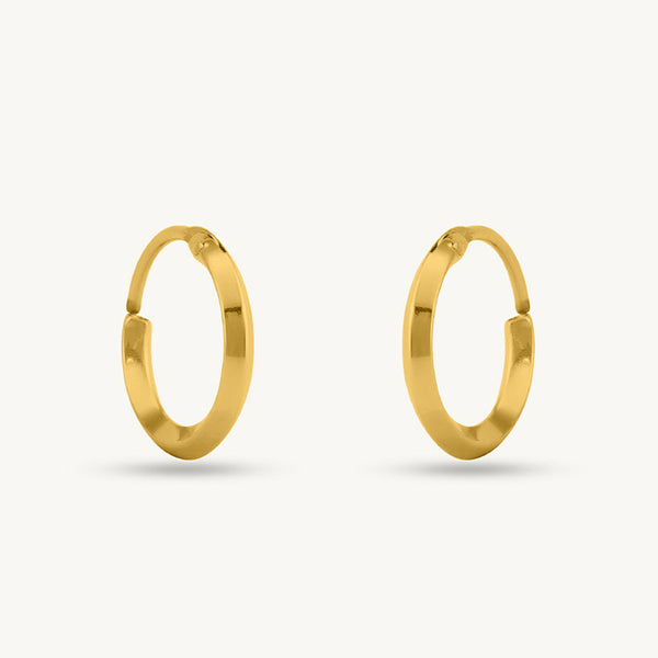 Prisma Gold Hoops