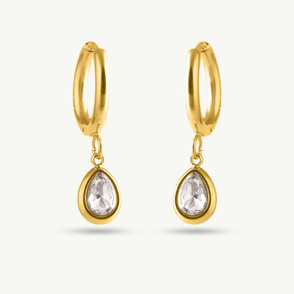 Lustra Teardrop Hoops