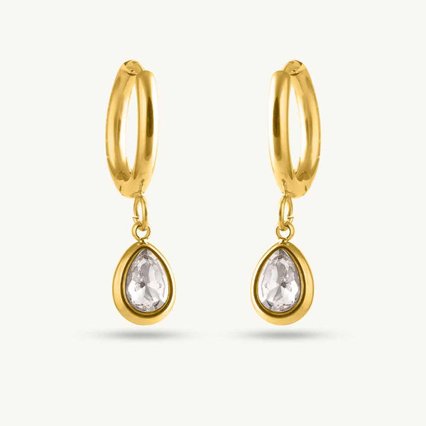 Lustra Teardrop Hoops