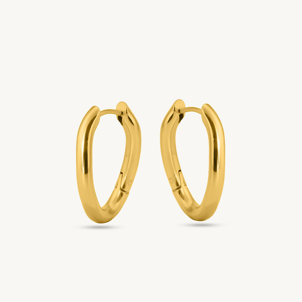Minimal Luxe Hoops